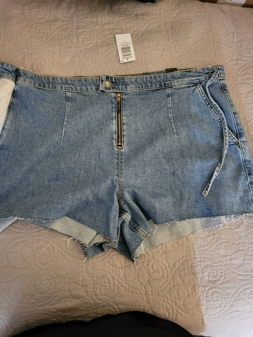 Nwt torrid size 16 Denim Skort - Picture 5 of 7